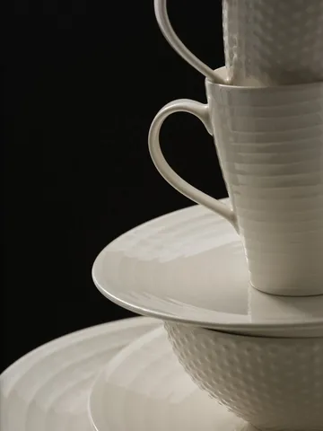 Blond breakfast bowl 60 cl - dot white - Design House Stockholm