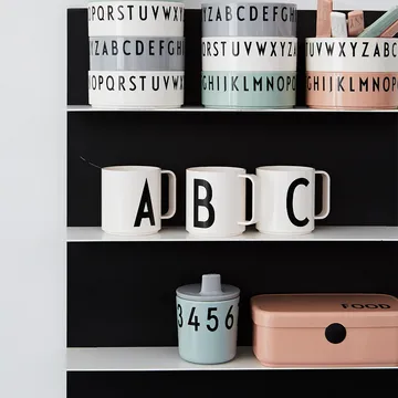 Breakfast Dinner Lunch bowl 3-pack - green - Design Letters