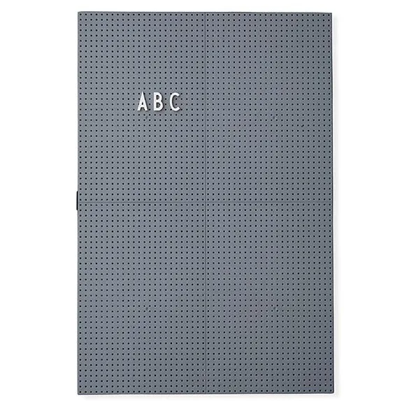 Design Letters letter board A3, dark grey Design Letters