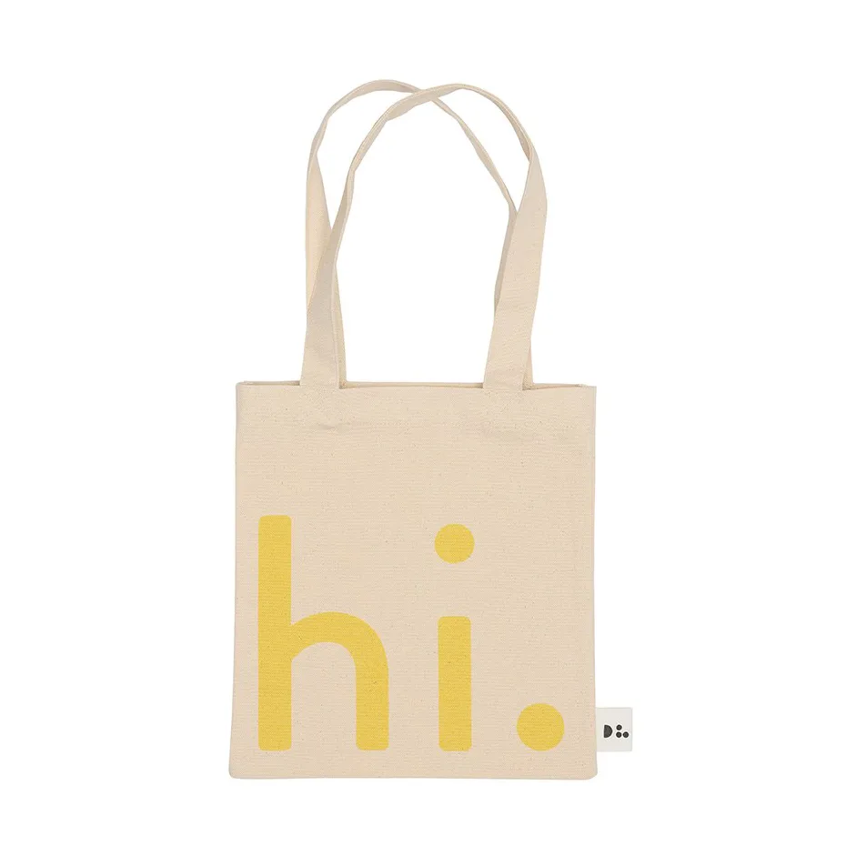 Design Letters Little hi. bag, Yellow Design Letters