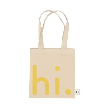 Design Letters Little hi. bag - Yellow - Design Letters