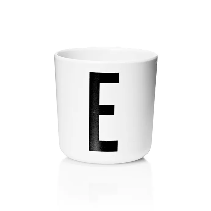 Design Letters personlised cup eco, E Design Letters