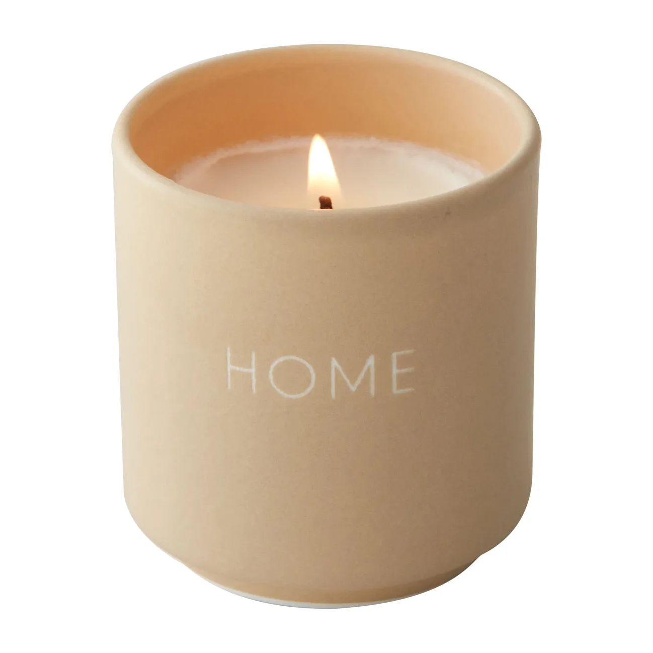 Design Letters scented candle Ø5.5 cm, Home-beige Design Letters
