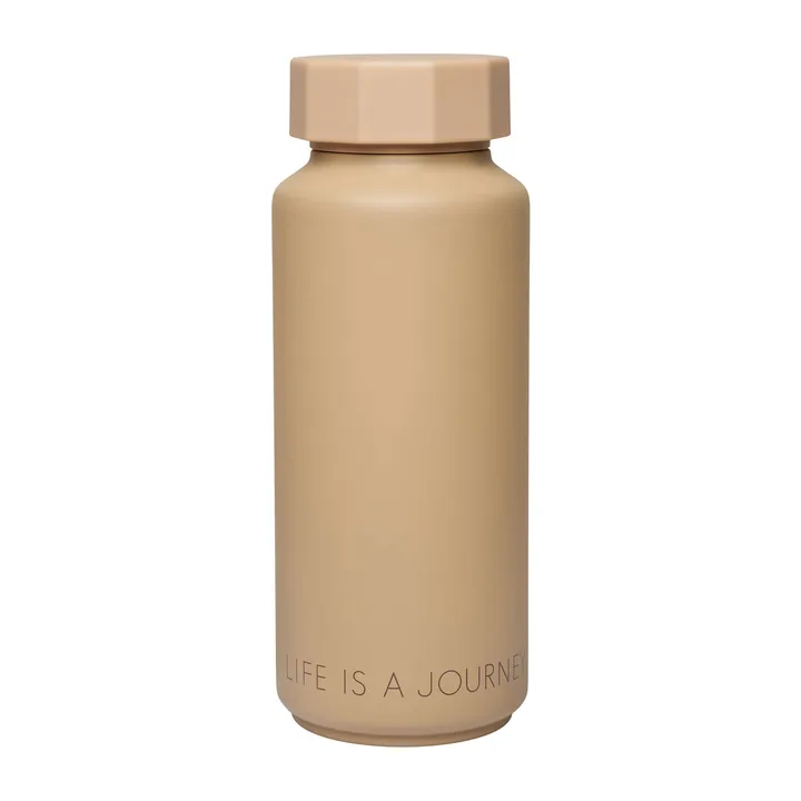 Design Letters thermal flask special edition - Beige - Design Letters
