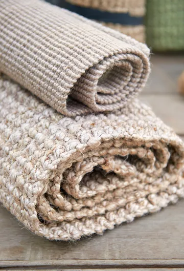 Fiona jute rug grey - 45x75 cm - Dixie