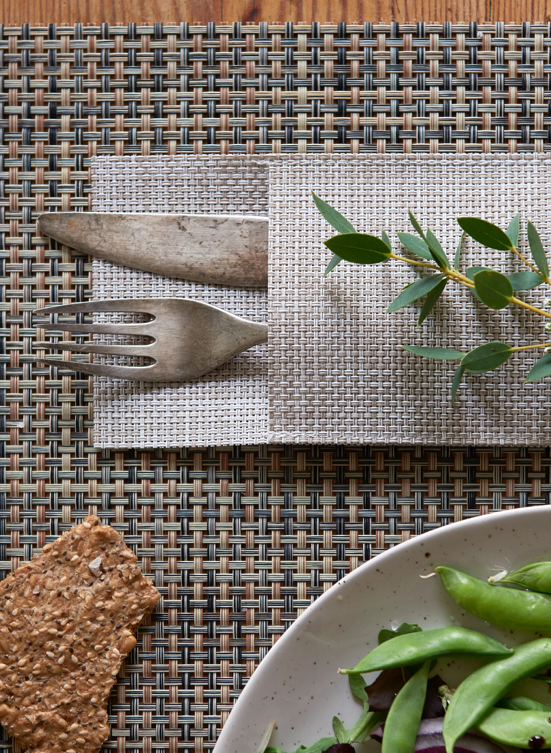 Stures placemat, beige melange Dixie