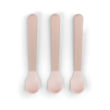 Easy-grip foodie spoon 3-pack - Powder - Done by deer