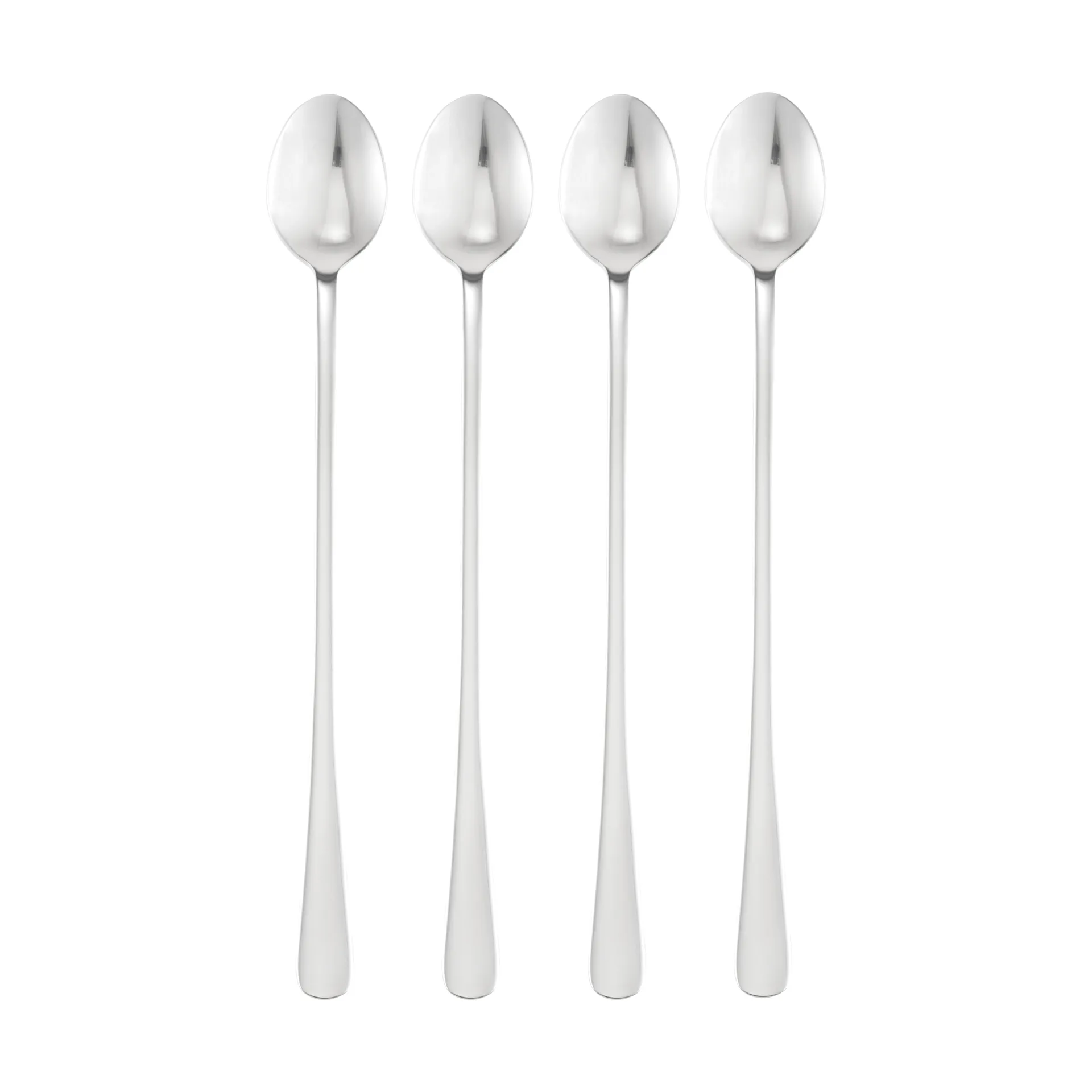 Classic coffee spoons, Stainless steel, long, 4-pack, 22 cm Dorre