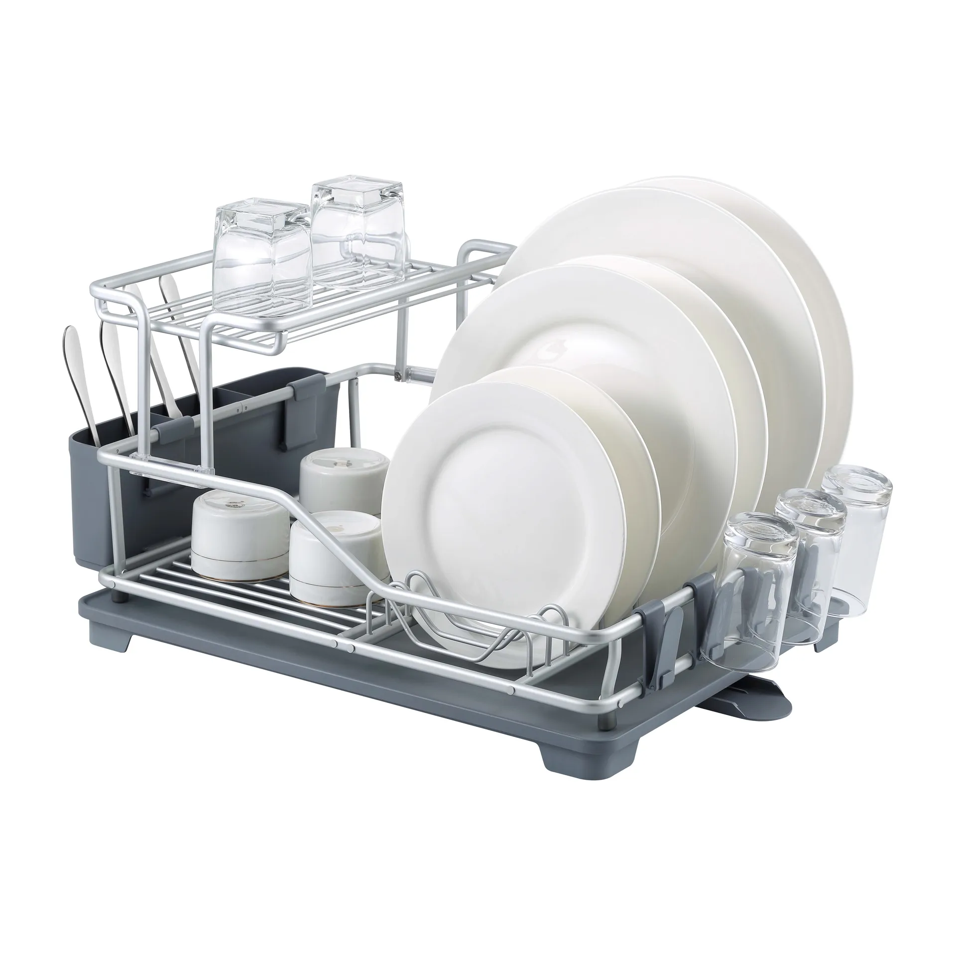 Dinnie dish rack 37.5x52.9 cm, Aluminium Dorre