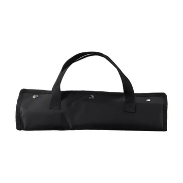 Kadi knife bag - Black nylon, 5 knife slots - Dorre