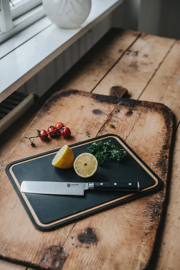 Sami chopping board pressed wood fiber - Black, 29.8x21.5 cm - Dorre