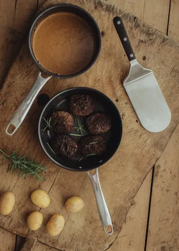 Trivence frying pan set - Ceramic coating, 3-ply, 2 pieces - Dorre