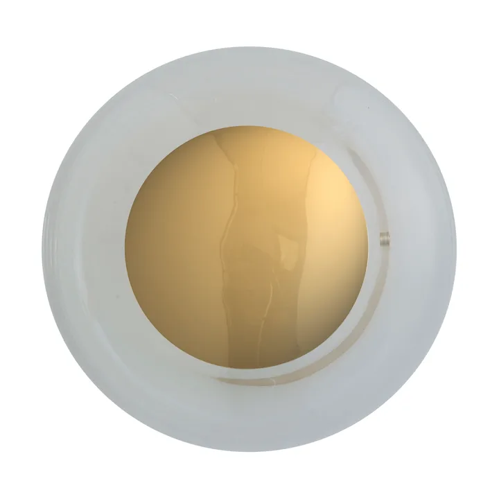 Horizon surface wall lamp - Clear, Ø21 cm - EBB & FLOW
