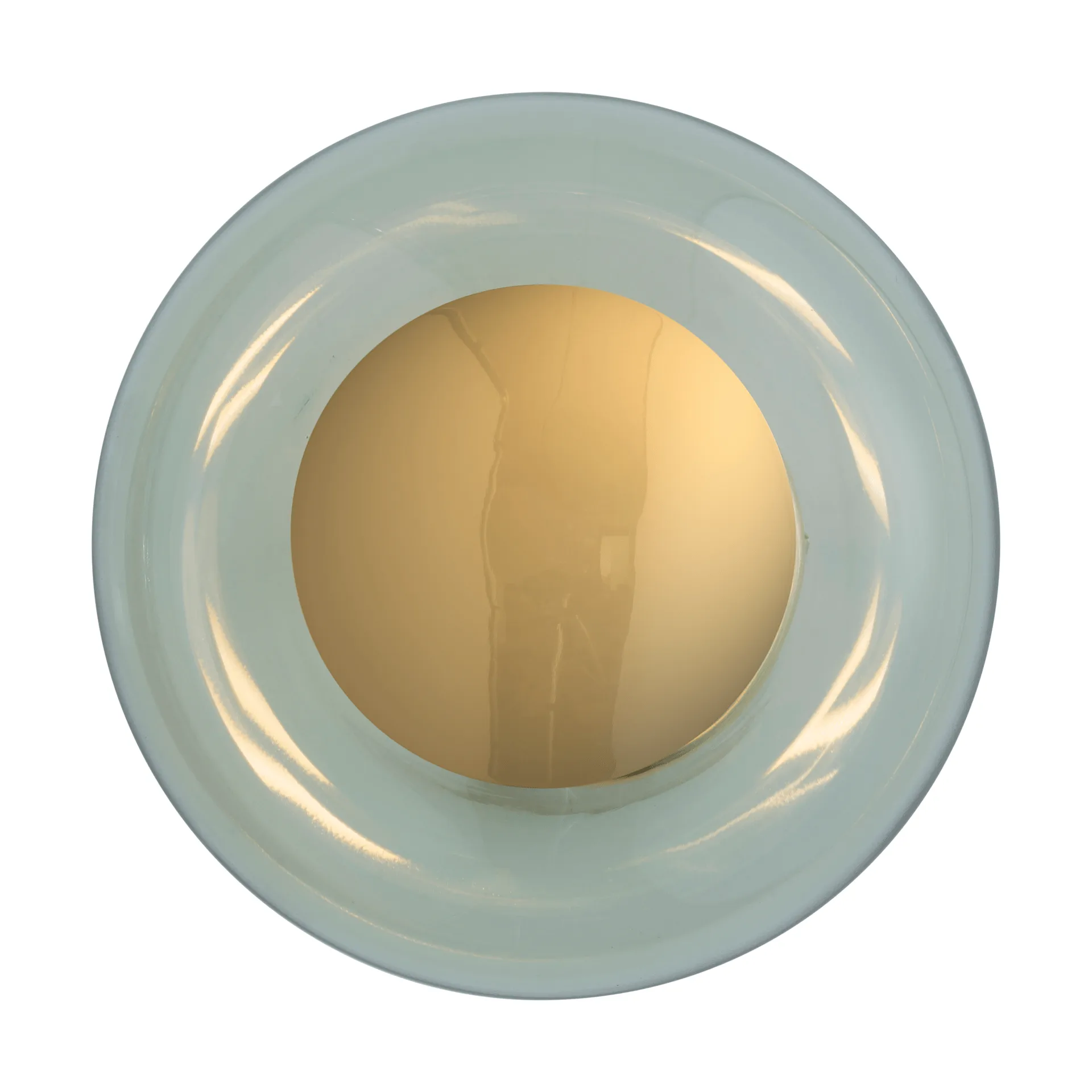 Horizon surface wall lamp, Forest green, Ø21 cm EBB & FLOW