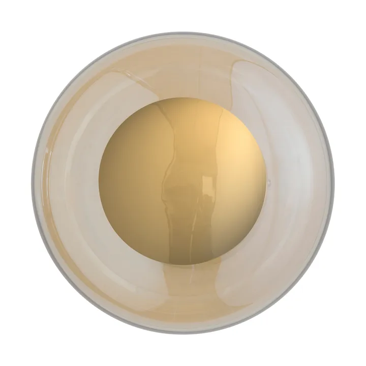 Horizon surface wall lamp - Golden smoke, Ø25 cm - EBB & FLOW