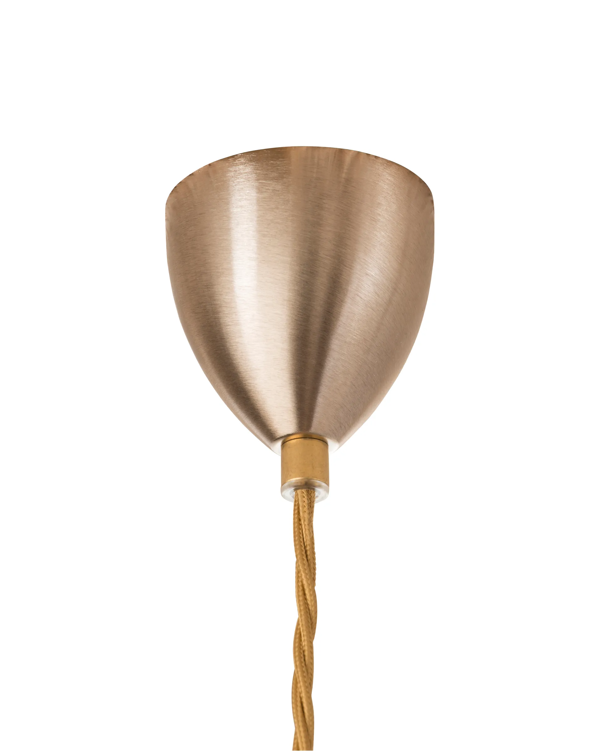 Rowan pendant lamp M, Ø 22 cm, golden smoke EBB & FLOW