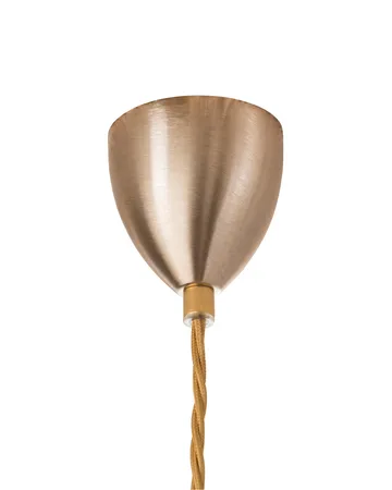 Rowan pendant lamp M, Ø 22 cm - golden smoke - EBB & FLOW