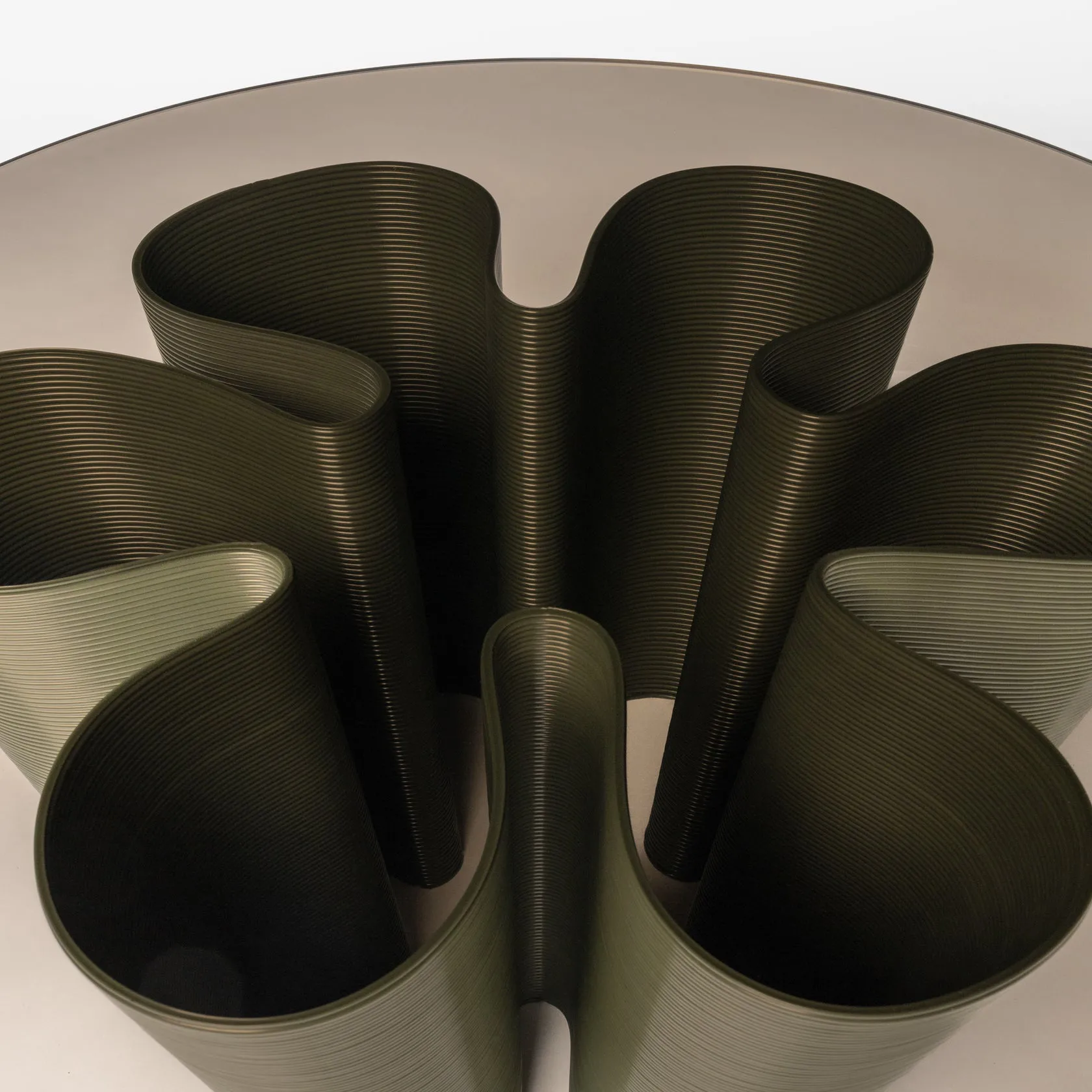 Anemone coffee table Ø110 cm, Olive Ekbacken Studios