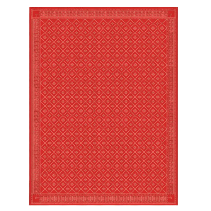Åttesinglerose table cloth - 150x310 cm - Ekelund Linneväveri