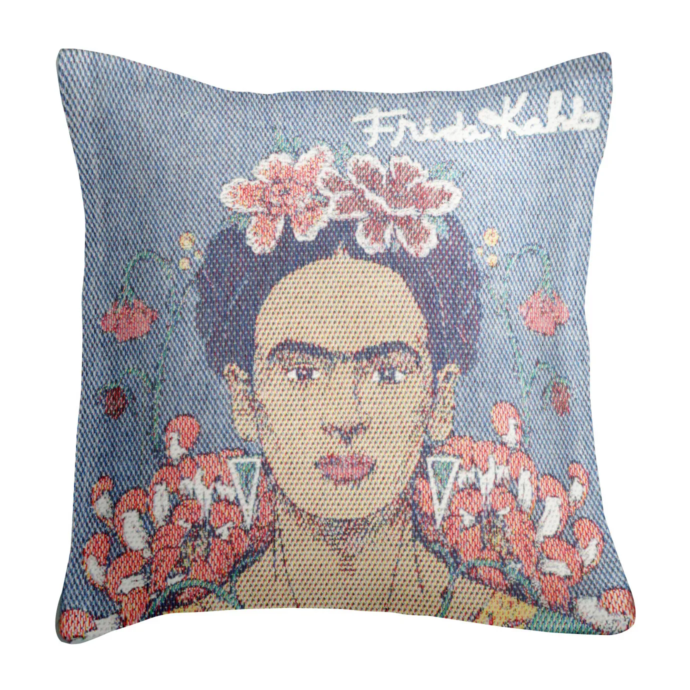 Frida Kahlo pillowcase 40x40 cm, Vida Ekelund Linneväveri