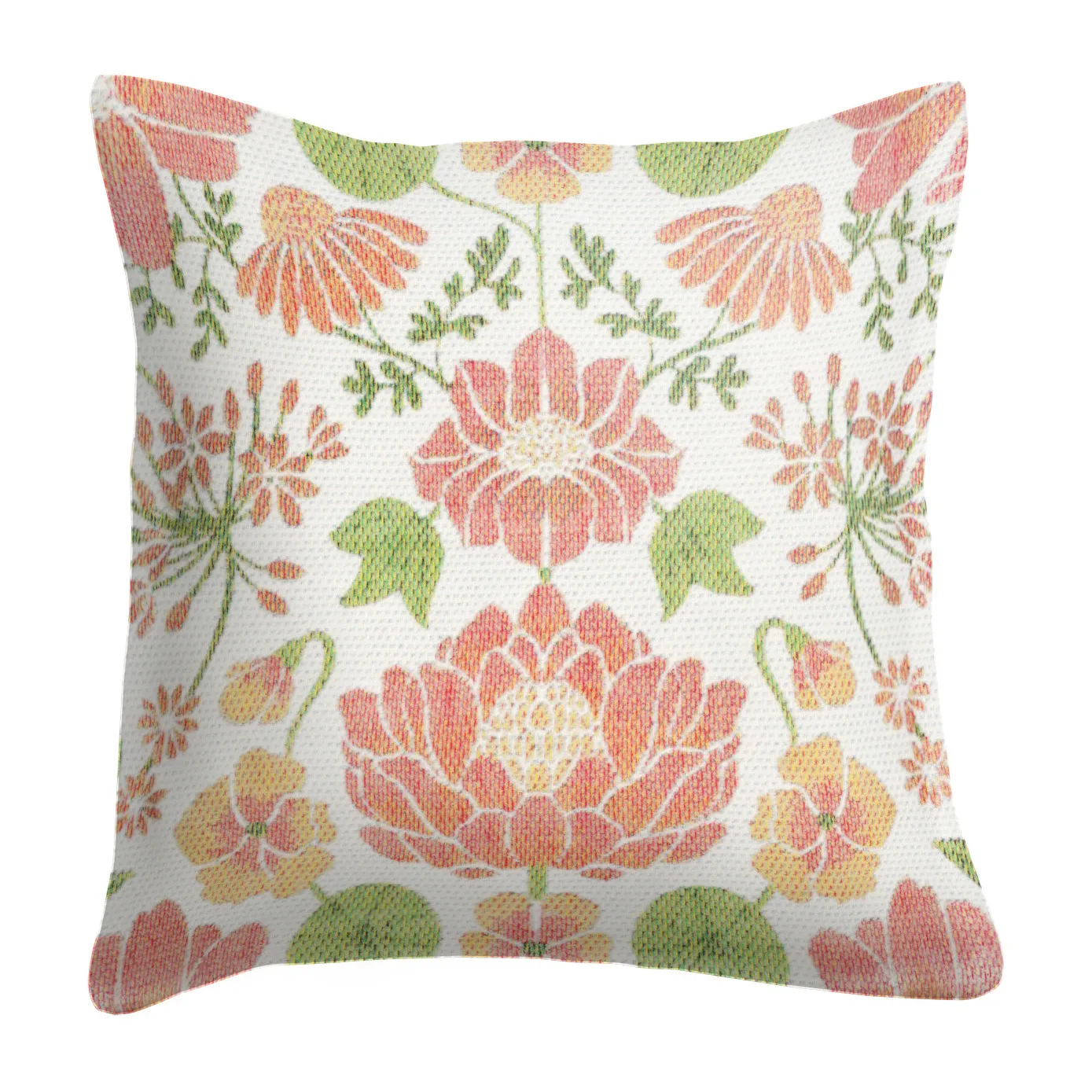 Krasse pillowcase 40x40 cm, Orange Ekelund Linneväveri