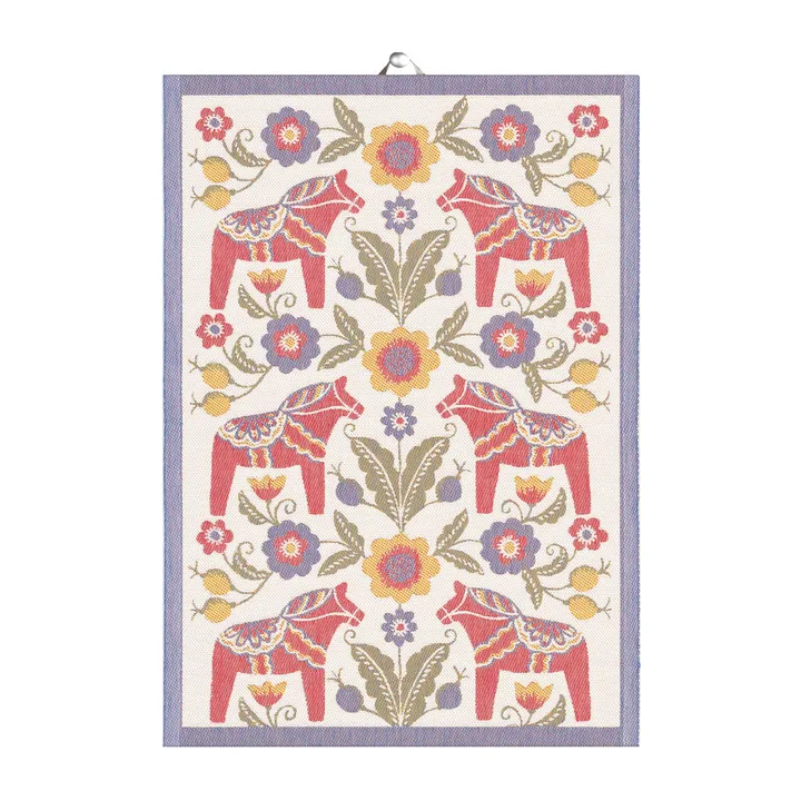Kurbitshäst kitchen towel - 35x50 cm - Ekelund Linneväveri