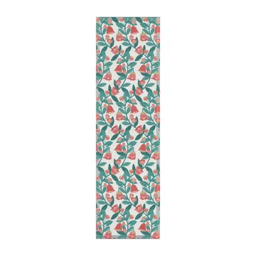 Waveflower runner - 35x120 cm - Ekelund Linneväveri