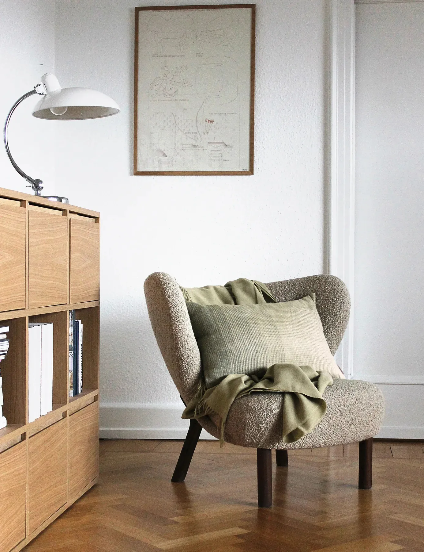 Elvang Classic throw, Light green Elvang Denmark