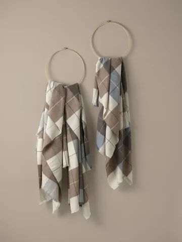 Scotch throw 130x190 cm - Camel-Grey - Elvang Denmark