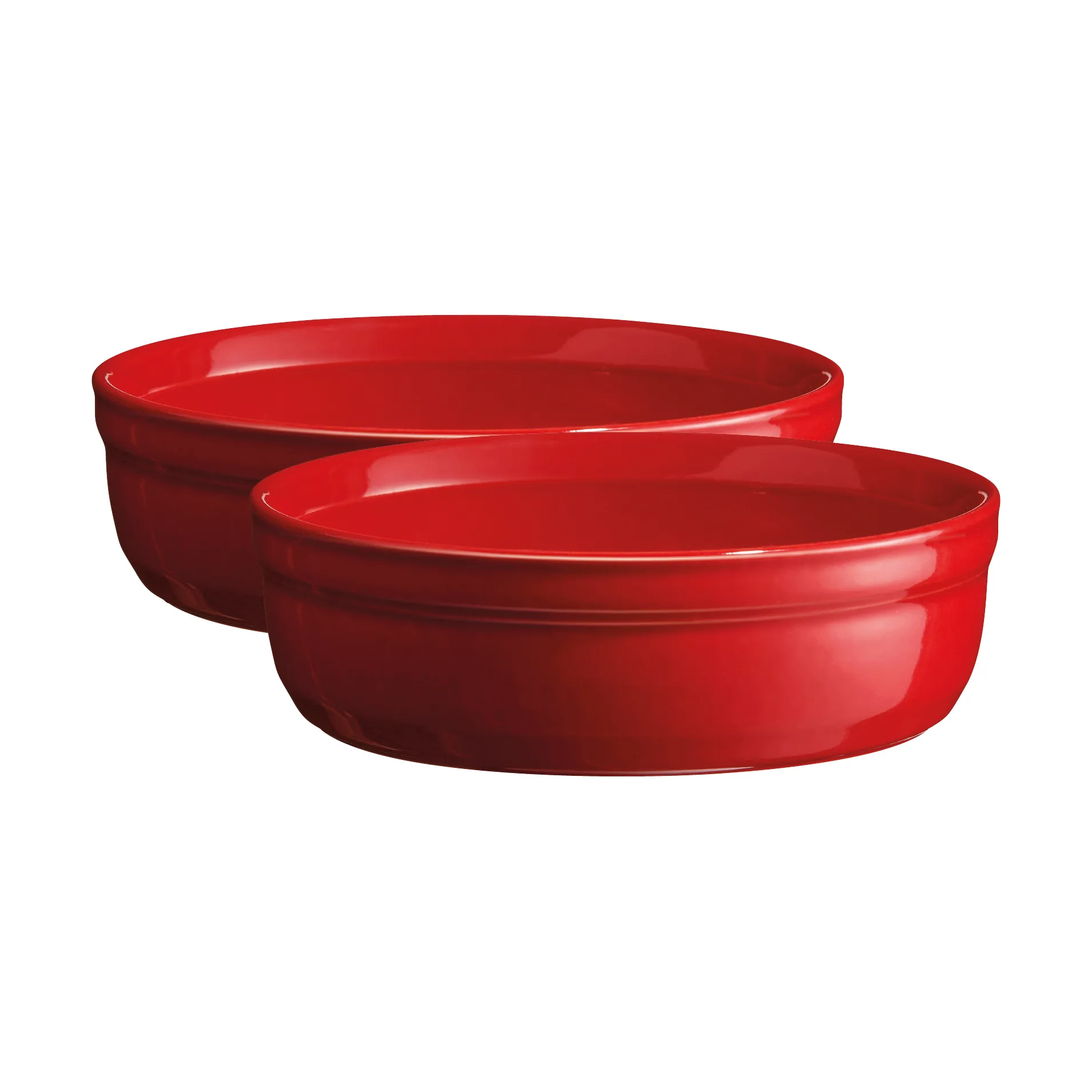 Creme Brulee baking dish 2-pack, Red Emile Henry