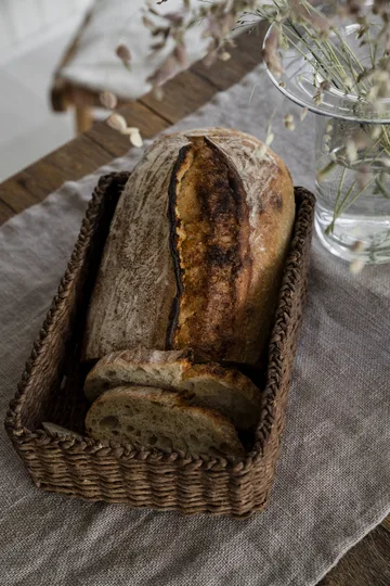 Ernst basket 14x23 cm - Dark brown - ERNST