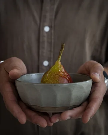 Ernst bowl stoneware - Grey-nature, Ø16 cm - ERNST