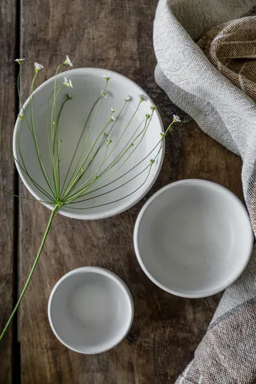 Ernst bowl - White-natural base, Ø11 cm - ERNST