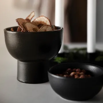 Ernst bowl with handle Ø11 cm - black - ERNST
