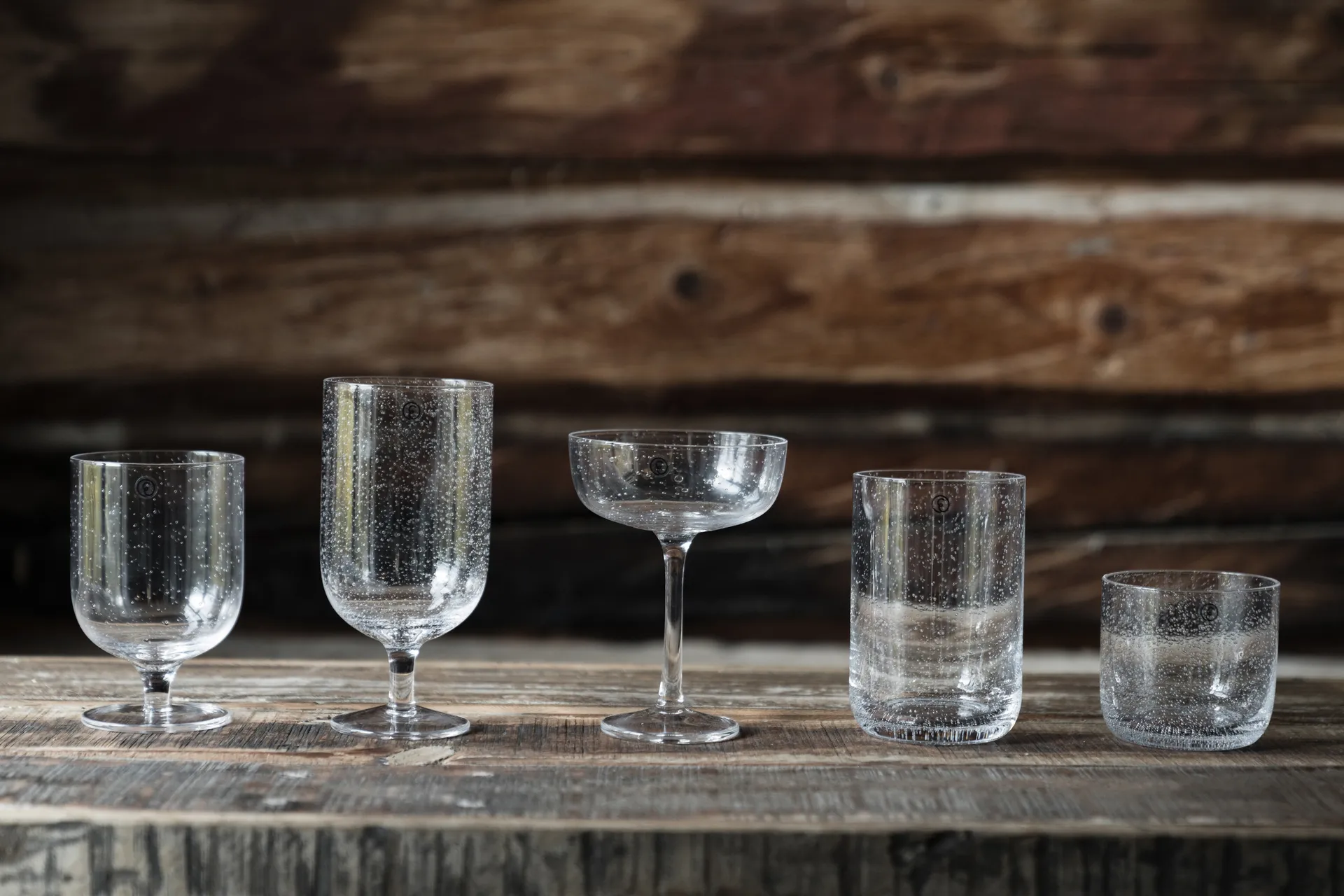 Ernst coupe glass bubbly glass 20 cl 2-pack, Clear ERNST