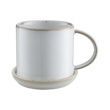 Ernst cup with saucer 7 cm - White - ERNST