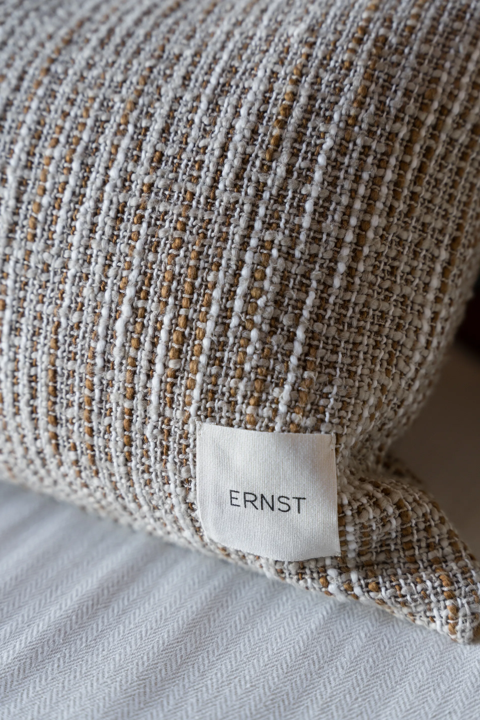 Ernst cushion cover, Caramel-beige, 30x70 cm ERNST