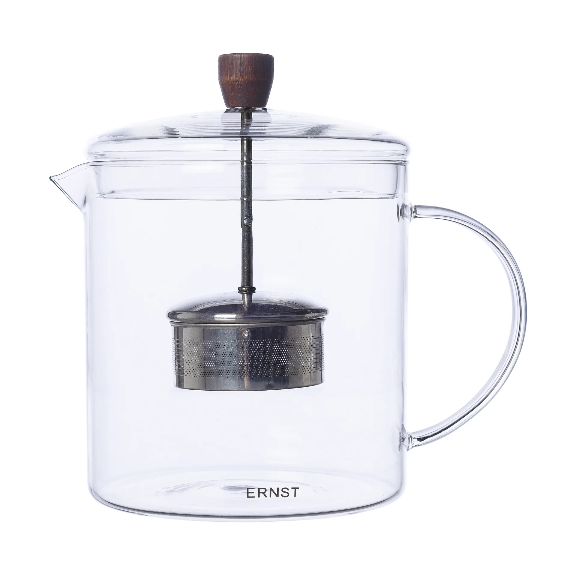 Ernst glass teapot 1.5 L, Clear dark brown ERNST