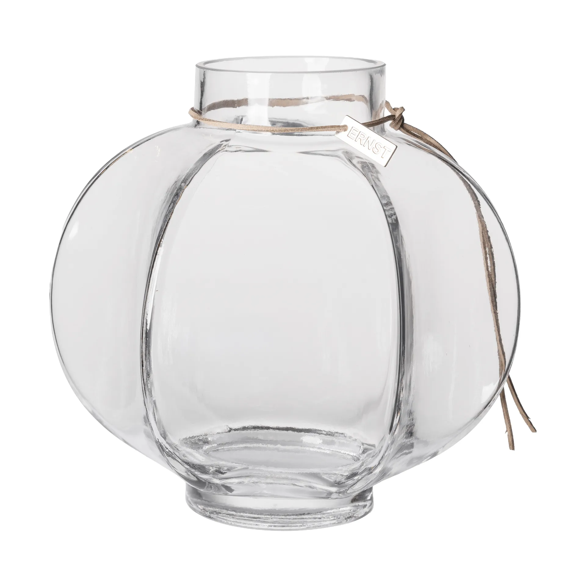 Ernst glass vase, Ø20x23.5 cm ERNST