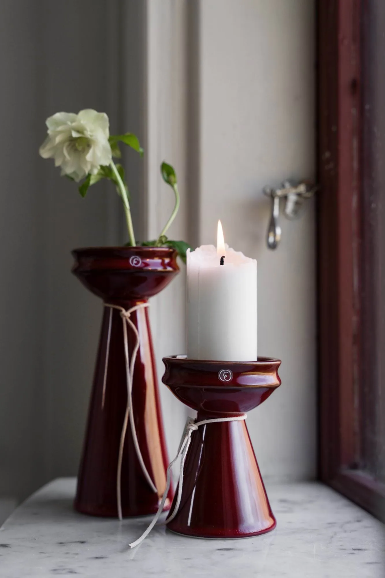 Ernst onion vase 12 cm, Red ERNST