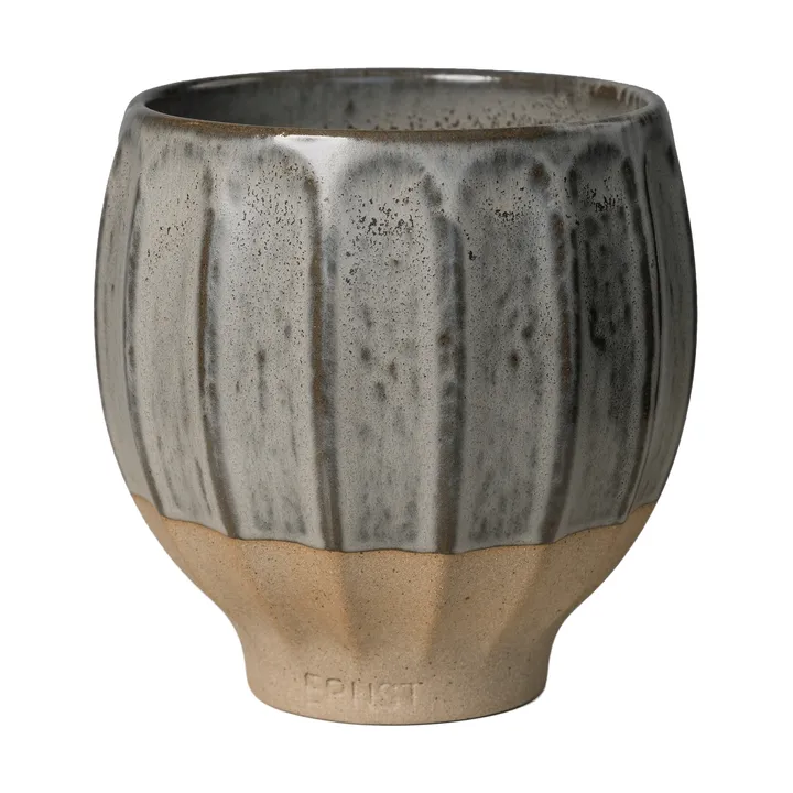 Ernst plant pot - Grey-natural, Ø14x14 cm - ERNST