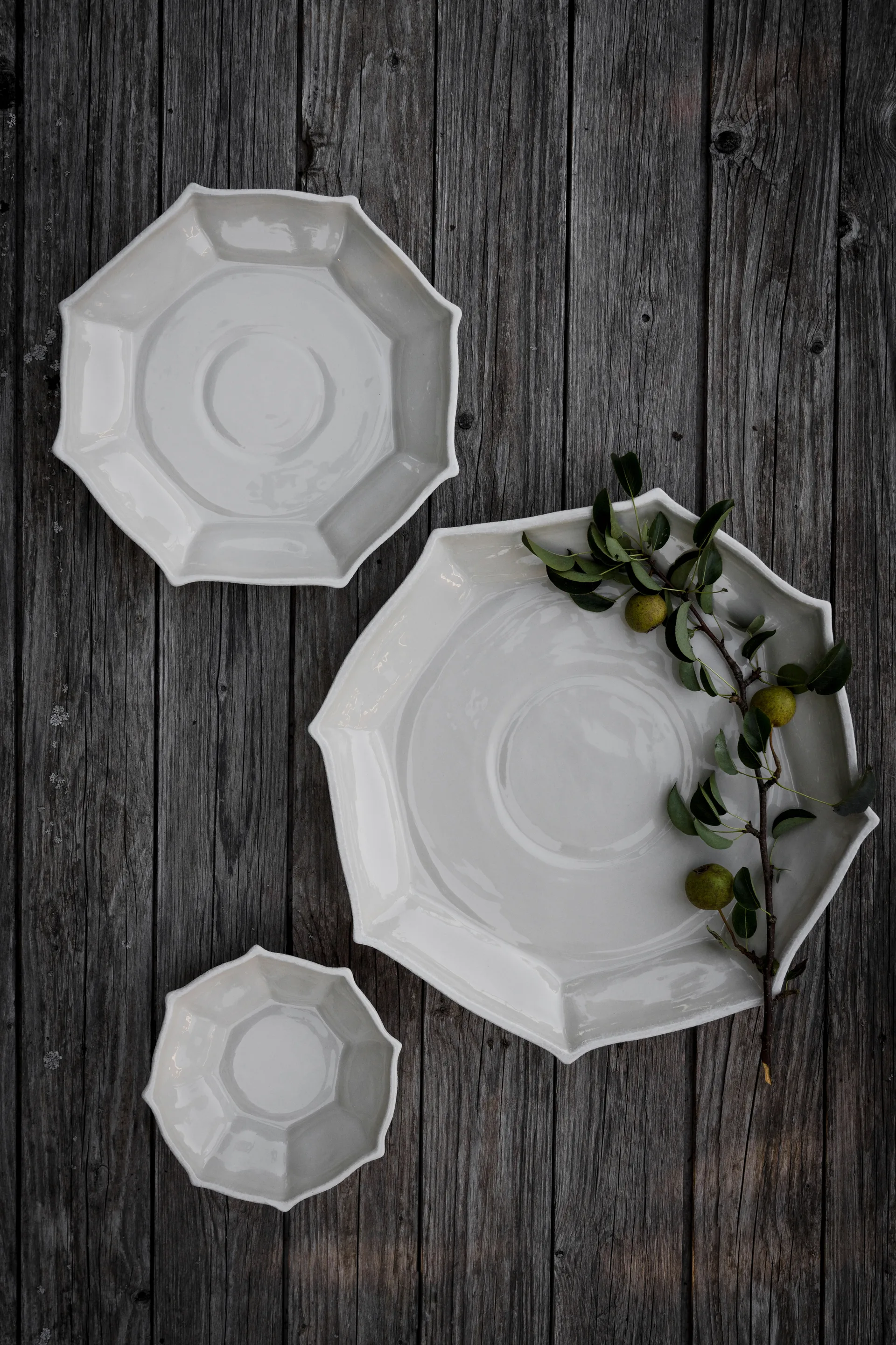 Ernst serving dish Ø17 cm, Off-white ERNST