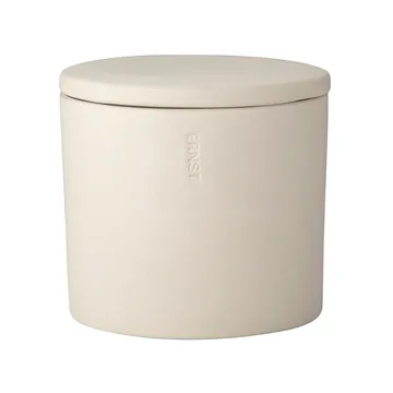 Ernst storage jar with lid - White - ERNST