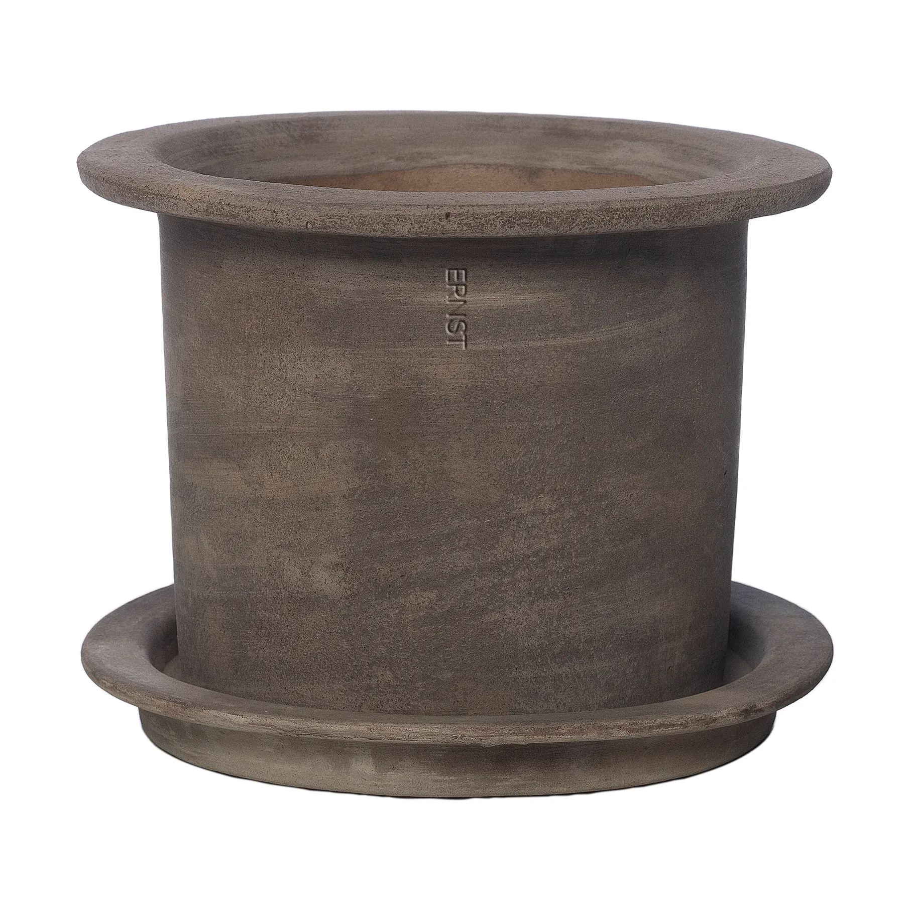 Ernst terracotta pot with saucer, Ø18x14 cm ERNST