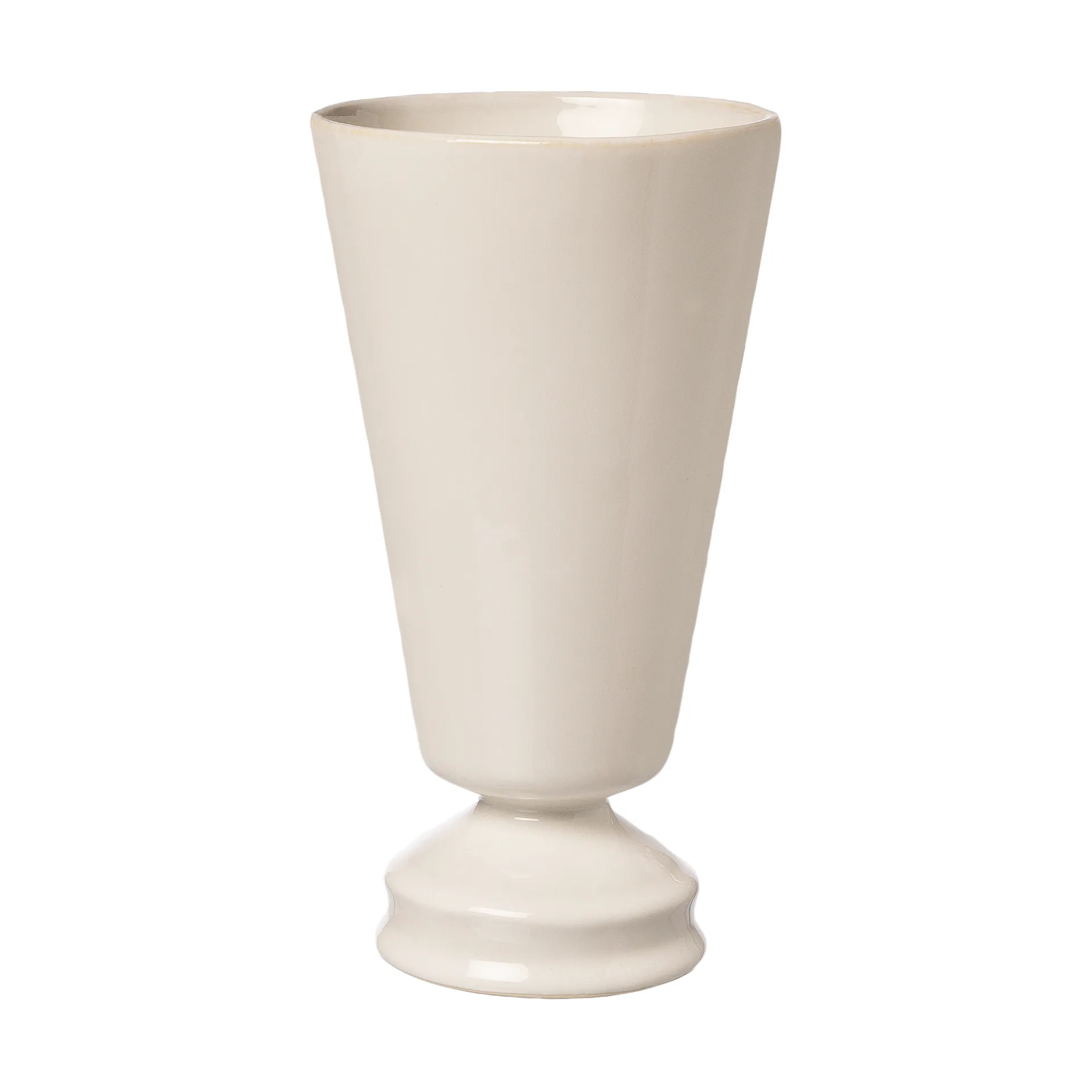 Ernst vase Ø12x21.5 cm, Natural white ERNST