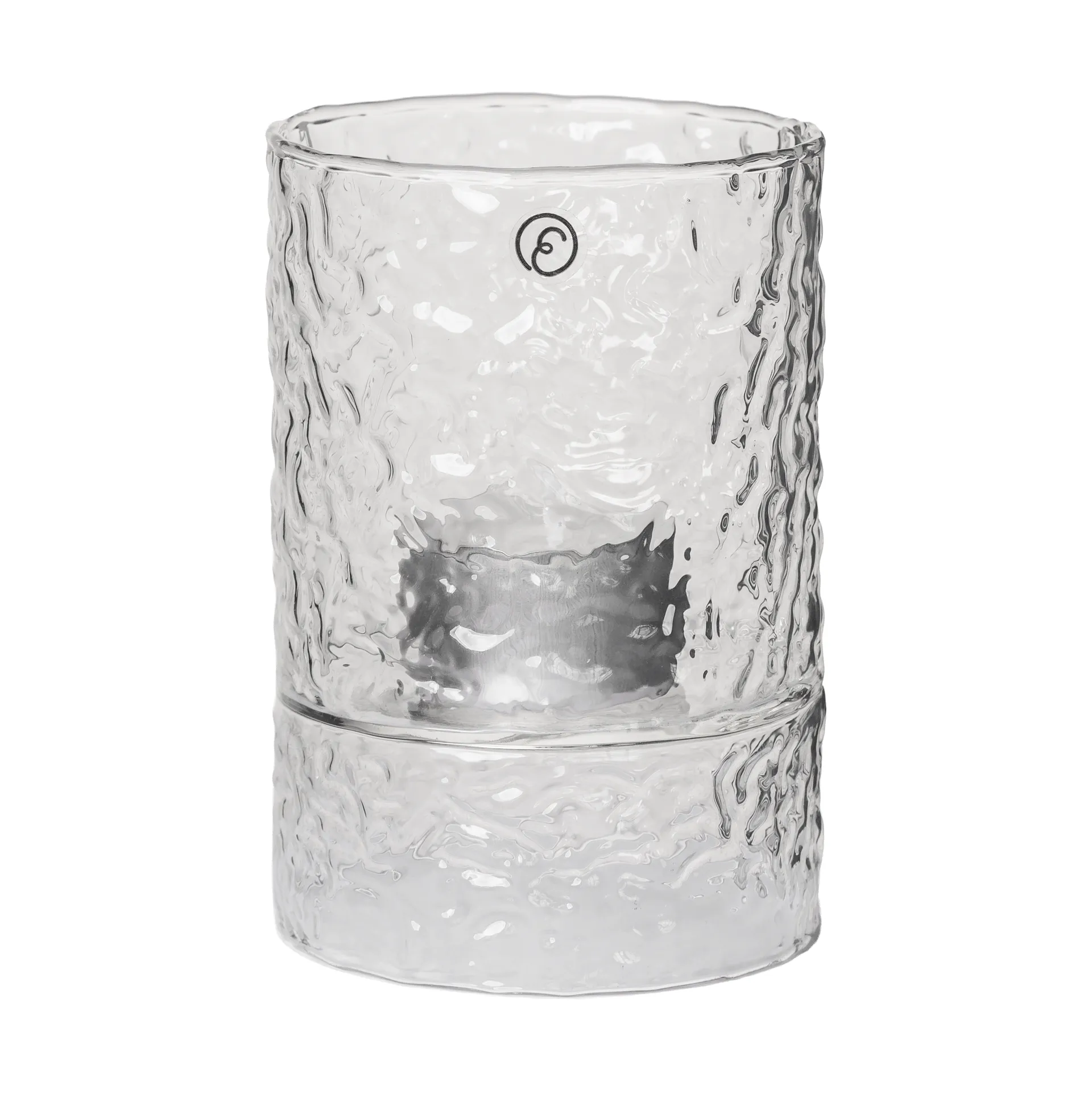 Ernst vase/tealight holder textured, Ø7.5x11 cm ERNST
