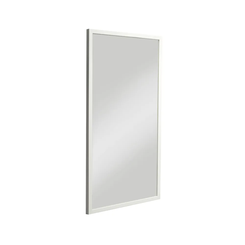 Klara mirror, White smooth Essem Design