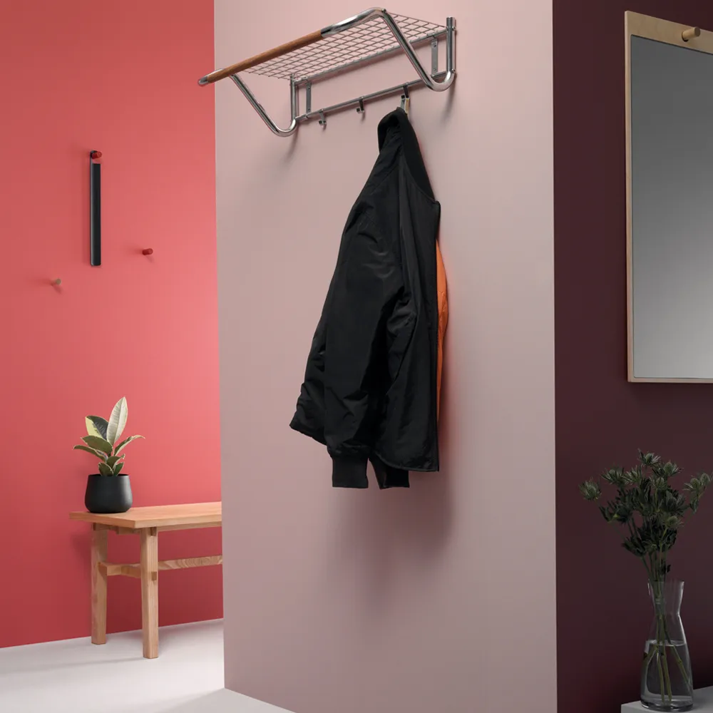 Tillbakablick rectangular mirror, Black Essem Design