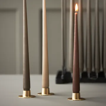 ester & erik candle sticks matte 2-pack - Gold - ester & erik
