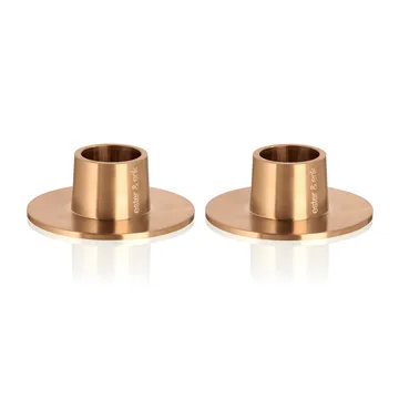 ester & erik candle sticks matte 2-pack - Rosé gold - ester & erik